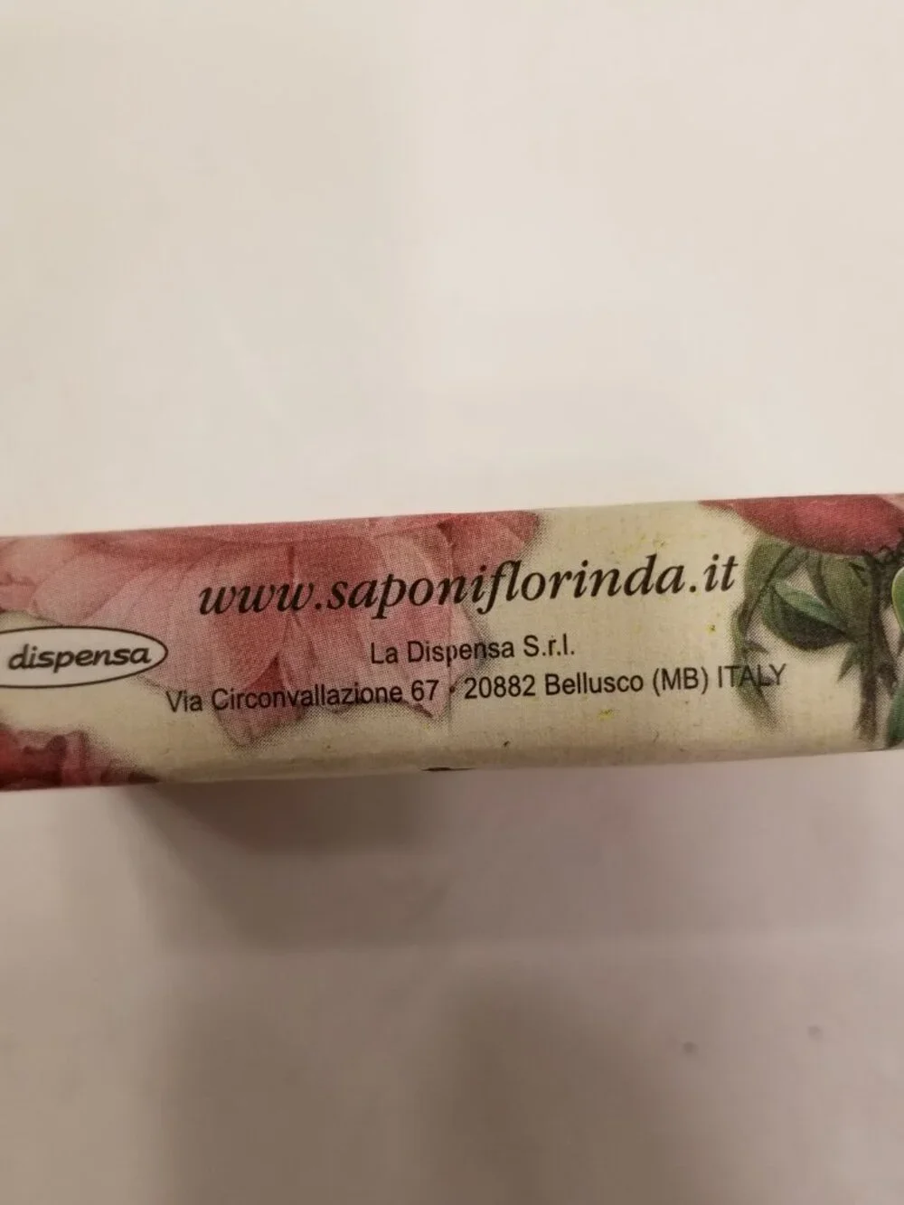 ✅Florinda La Dispensa Ancient Rose Soap Rosa Mosqueta Oil Italy 50g 1.76oz NWT❣